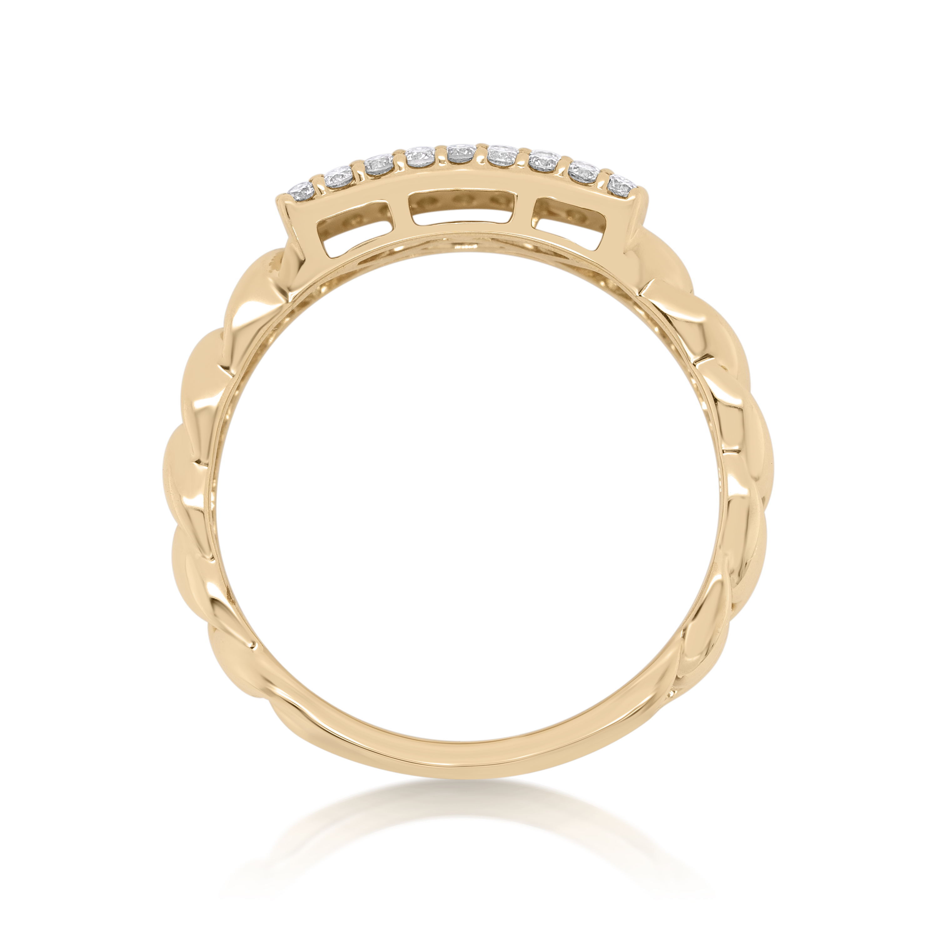 Diamond Ring 0.35 ct. 14K Yellow Gold